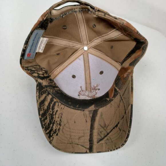 Southern States Deer Hunting Cap Hat Tree Leaf Camo Camouflage Canvas Farm Ag - Picture 9 of 14